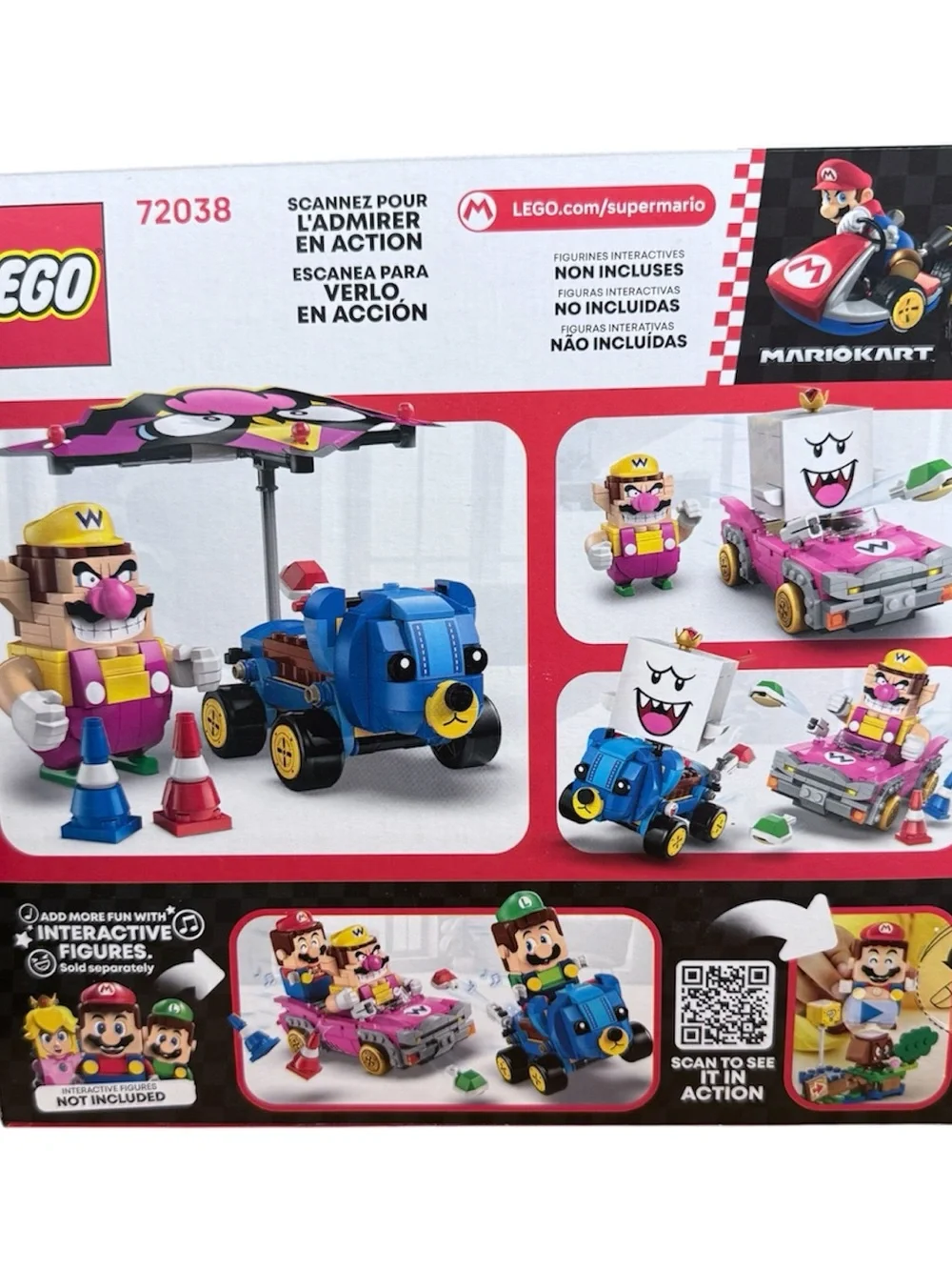 Lego Super Mario 72038 Wario & King Boo, 512 pcs